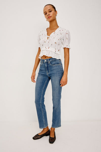 Rails Fontaine Top - White Wildflowers - nineNORTH | Men's & Women's Clothing Boutique
