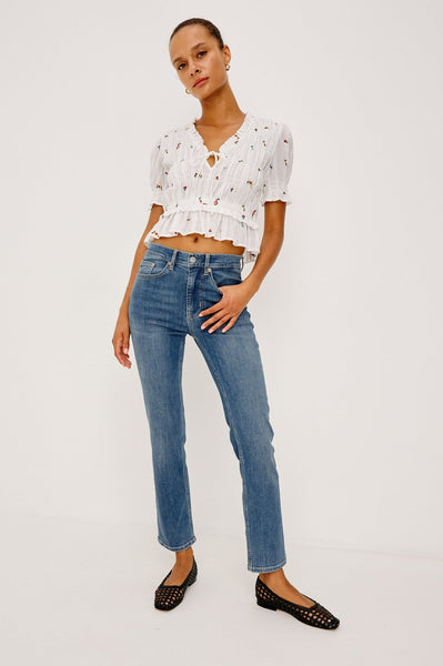 Rails Fontaine Top - White Wildflowers - nineNORTH | Men's & Women's Clothing Boutique
