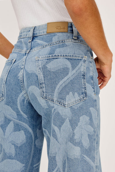 Rails Getty Wide Leg Denim - Floral Laser - nineNORTH | Men's & Women's Clothing Boutique