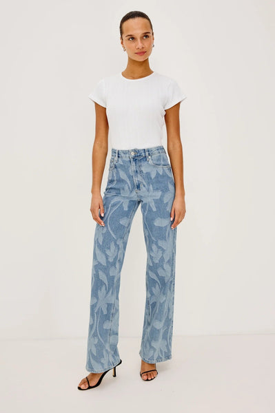 Rails Getty Wide Leg Denim - Floral Laser - nineNORTH | Men's & Women's Clothing Boutique
