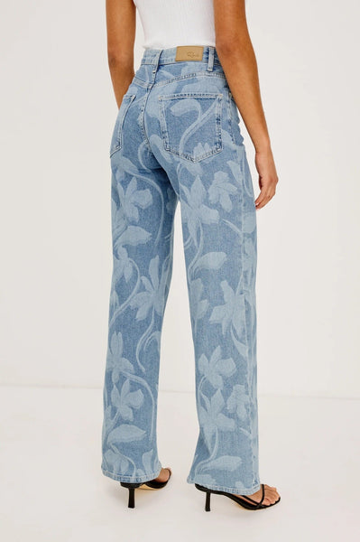 Rails Getty Wide Leg Denim - Floral Laser - nineNORTH | Men's & Women's Clothing Boutique