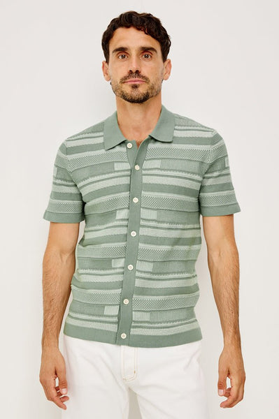 Rails Henri Knit Top - Sage Cream Block - nineNORTH | Men's & Women's Clothing Boutique