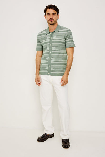 Rails Henri Knit Top - Sage Cream Block - nineNORTH | Men's & Women's Clothing Boutique