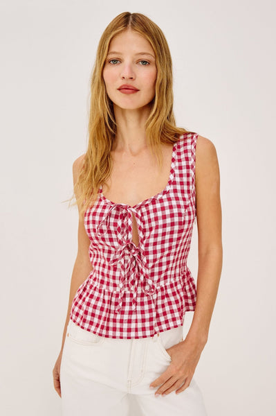 Rails Jonah Linen Top - Picnic Check - nineNORTH | Men's & Women's Clothing Boutique