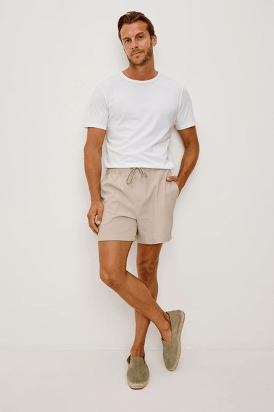 Rails La Brea Swim Short - Khaki Check Seersucker - nineNORTH | Men's & Women's Clothing Boutique