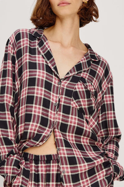 Rails Luna Pajama Set / Onyx Plum - nineNORTH | Men's & Women's Clothing Boutique