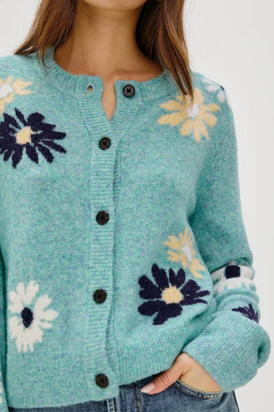 Rails Millie Cardigan / Heather Teal - nineNORTH | Men's & Women's Clothing Boutique