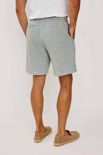 Rails Nova Short - Silverline Blue Grid - nineNORTH | Men's & Women's Clothing Boutique