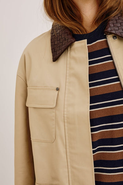 Rails Patrick Barn Coat - Taupe - nineNORTH