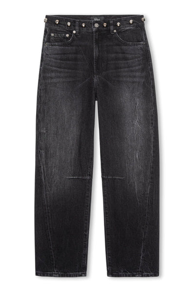 Rails Samo Barrel Leg Jean / Black Stone Studded - nineNORTH | Men's & Women's Clothing Boutique