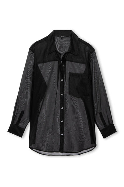 Rails Sofiya Sheer Blouse / Black - nineNORTH | Men's & Women's Clothing Boutique