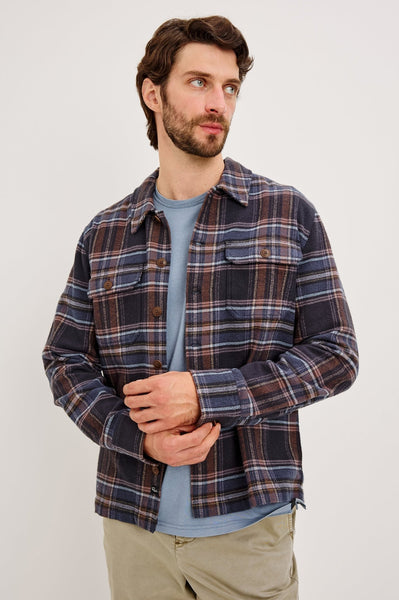 Rails Stellan Shirt Jacket - Night Sky Wood - nineNORTH | Haddonfield, NJ