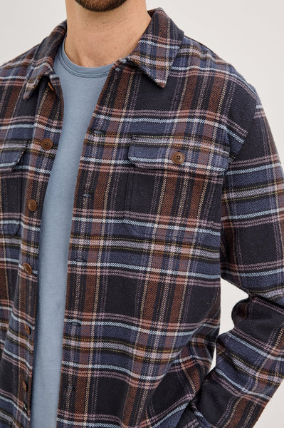Rails Stellan Shirt Jacket - Night Sky Wood - nineNORTH | Haddonfield, NJ