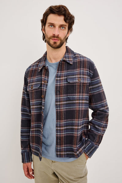 Rails Stellan Shirt Jacket - Night Sky Wood - nineNORTH | Haddonfield, NJ