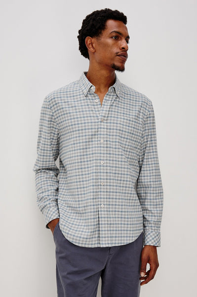 Rails Vance Shirt / Charcoal Blue Check - nineNORTH | Men's & Women's Clothing Boutique