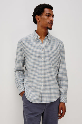 Rails Vance Shirt / Charcoal Blue Check - nineNORTH | Men's & Women's Clothing Boutique
