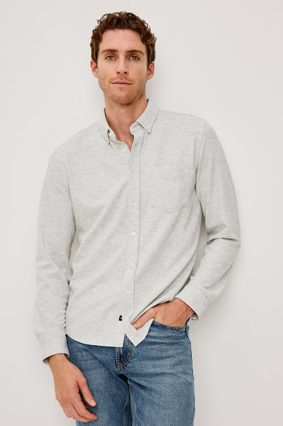 Rails Vincent Shirt / Heather Grey - nineNORTH | Men's & Women's Clothing Boutique