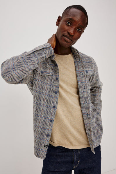 Rails Warren Overshirt - Oat Meridian Chenille - nineNORTH | Men's & Women's Clothing Boutique