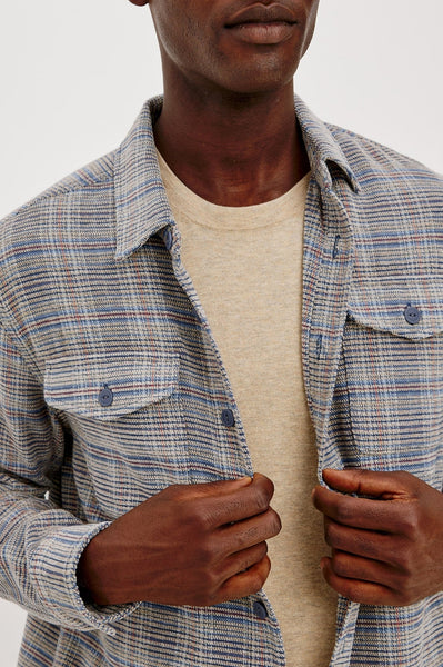 Rails Warren Overshirt - Oat Meridian Chenille - nineNORTH | Men's & Women's Clothing Boutique