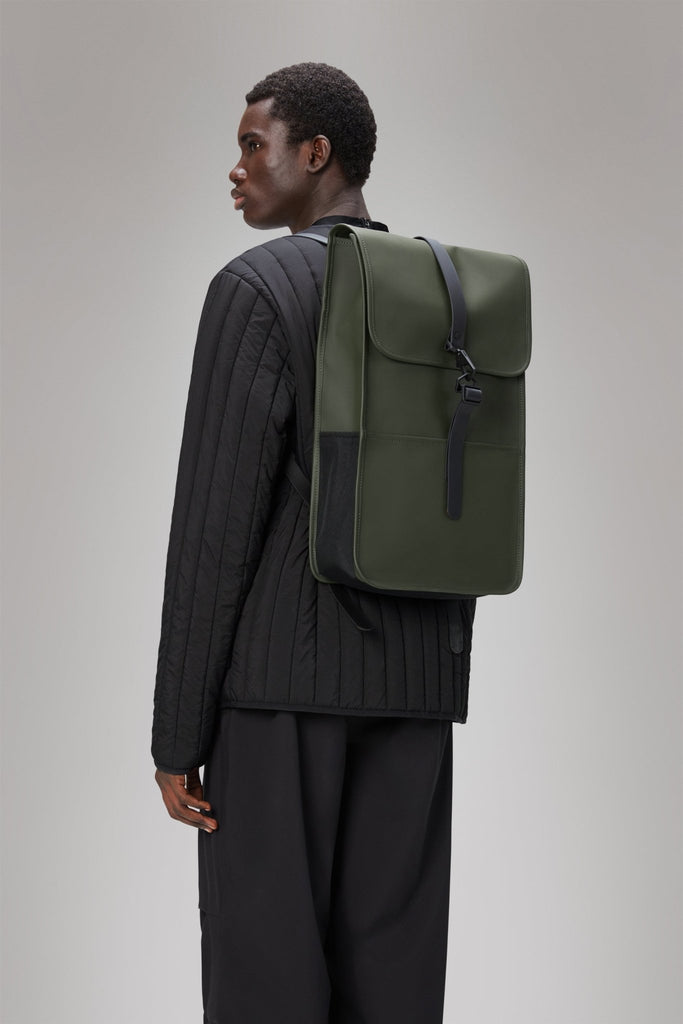 rains runner backpack green Rains Backpack / Green