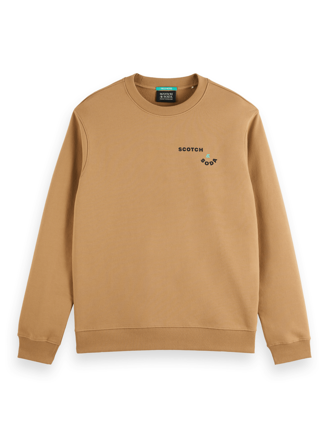 Scotch & Soda Artwork Sweatshirt / Tannin - nineNORTH | Men's & Women's Clothing Boutique