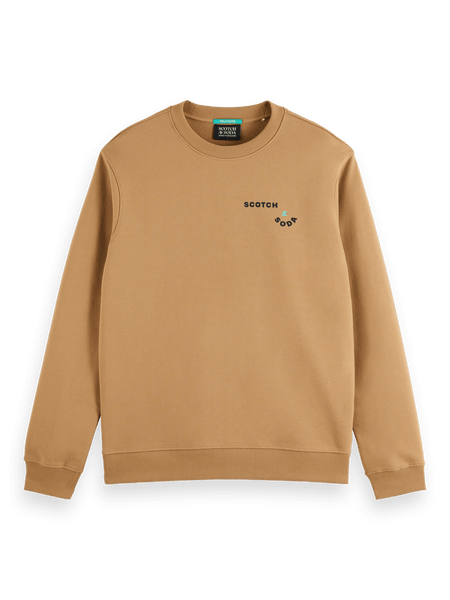 Scotch & Soda Artwork Sweatshirt / Tannin - nineNORTH | Men's & Women's Clothing Boutique