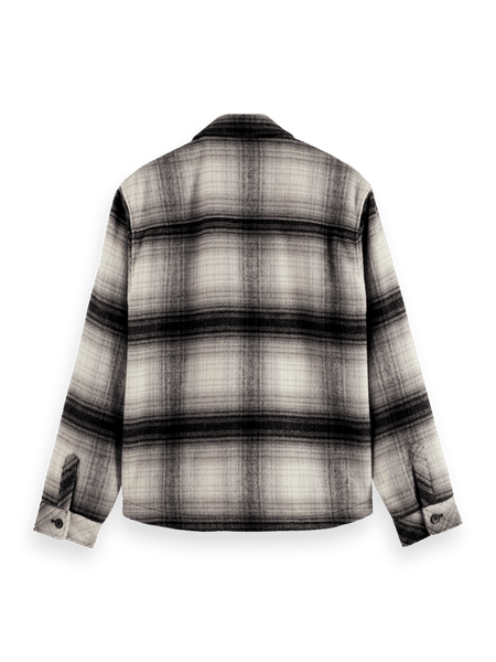 Scotch & Soda Check Overshirt / Dark Grey Check - nineNORTH | Men's & Women's Clothing Boutique