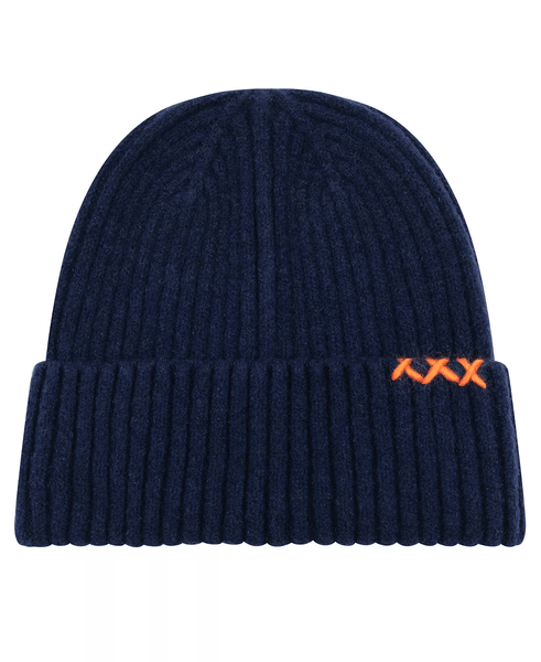 Scotch & Soda Decode Rib Stitched Beanie / Navy - nineNORTH | Men's & Women's Clothing Boutique