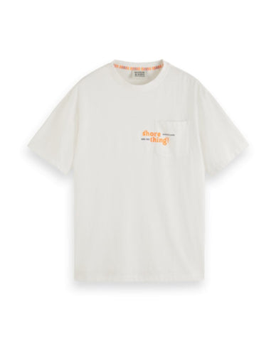 Scotch & Soda 'Shore Thing' Pocket T-Shirt / White - nineNORTH | Men's & Women's Clothing Boutique