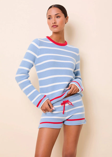 Solid & Striped Hudson Sweater - Americana Breton Stripe - nineNORTH | Men's & Women's Clothing Boutique