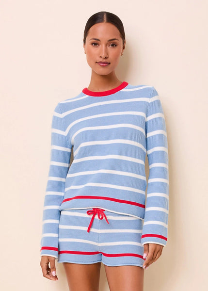 Solid & Striped Hudson Sweater - Americana Breton Stripe - nineNORTH | Men's & Women's Clothing Boutique