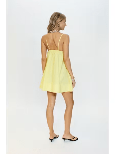 Solid & Striped The Lindsay Poplin Dress - Citrina - nineNORTH | Men's & Women's Clothing Boutique