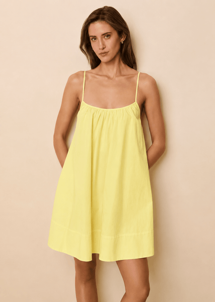 Solid & Striped The Lindsay Poplin Dress - Citrina - nineNORTH | Men's & Women's Clothing Boutique