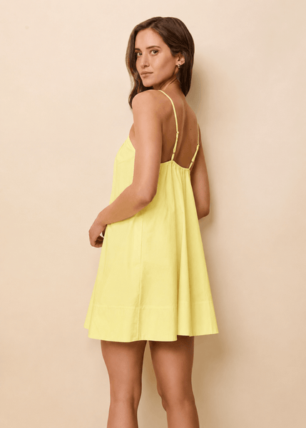 Solid & Striped The Lindsay Poplin Dress - Citrina - nineNORTH | Men's & Women's Clothing Boutique