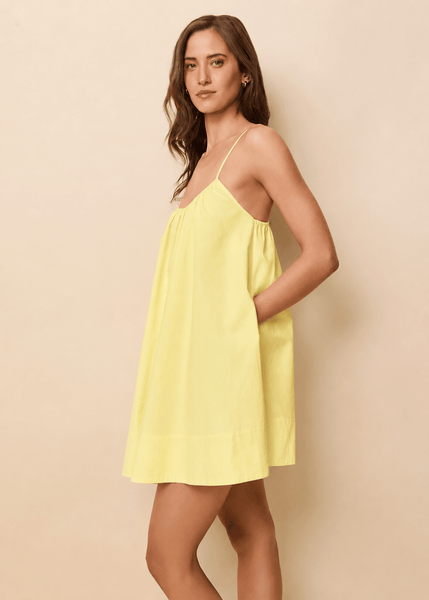 Solid & Striped The Lindsay Poplin Dress - Citrina - nineNORTH | Men's & Women's Clothing Boutique