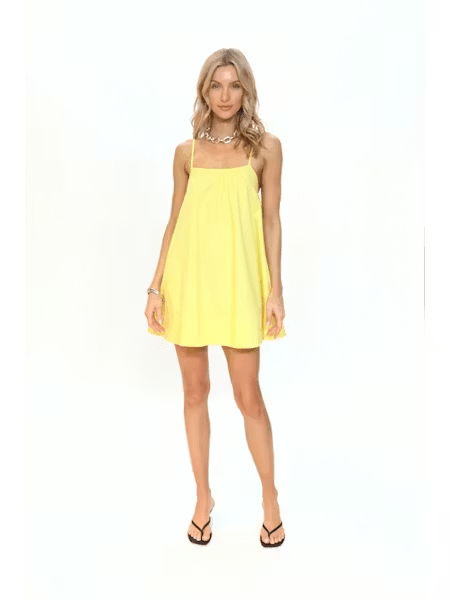 Solid & Striped The Lindsay Poplin Dress - Citrina - nineNORTH | Men's & Women's Clothing Boutique
