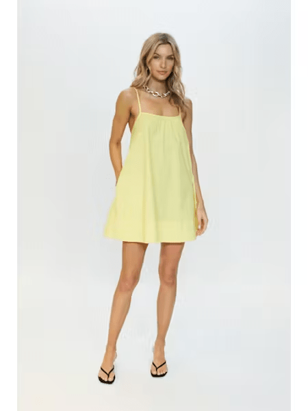 Solid & Striped The Lindsay Poplin Dress - Citrina - nineNORTH | Men's & Women's Clothing Boutique