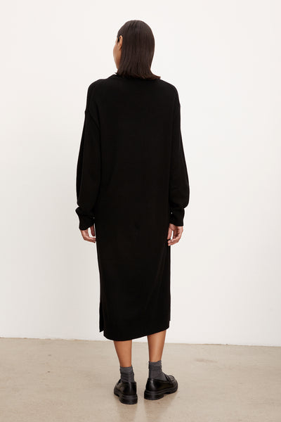 Velvet Kaden Knit Sweater Dress / Black - nineNORTH | Men's & Women's Clothing Boutique