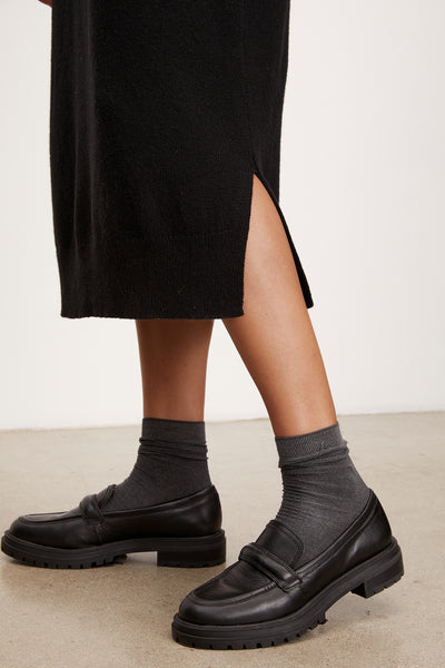 Velvet Kaden Knit Sweater Dress / Black - nineNORTH | Men's & Women's Clothing Boutique