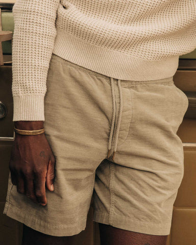 Taylor Stitch The Après Short / Heather Moss Pincord - nineNORTH | Men's & Women's Clothing Boutique