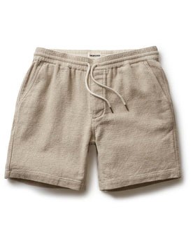 Taylor Stitch The Apres Short - Heather Oat Crepe - nineNORTH | Men's & Women's Clothing Boutique
