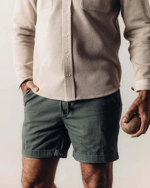 Taylor Stitch The Apres Short - Organic Deep Sea Foundation Twill - nineNORTH | Men's & Women's Clothing Boutique