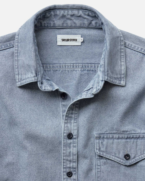 Taylor Stitch The Cadet Shirt / Washed Indigo Oxford - nineNORTH | Men's & Women's Clothing Boutique