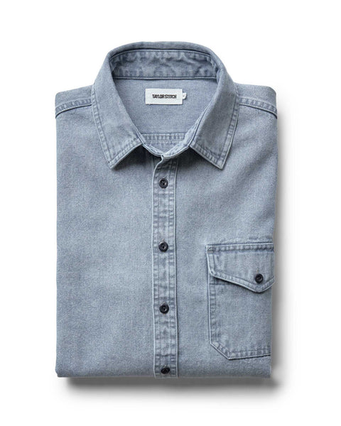 Taylor Stitch The Cadet Shirt / Washed Indigo Oxford - nineNORTH | Men's & Women's Clothing Boutique