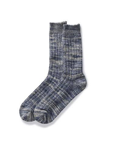 Taylor Stitch The Camp Sock / Marled Blue - nineNORTH | Men's & Women's Clothing Boutique