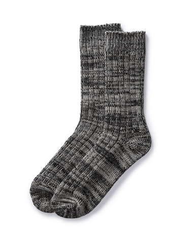Taylor Stitch The Camp Sock / Marled Charcoal - nineNORTH | Men's & Women's Clothing Boutique