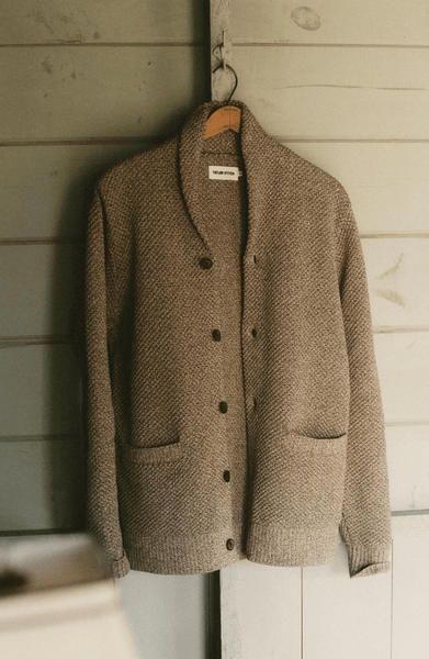 Taylor Stitch The Crawford Sweater - Coffee Twist - nineNORTH | Men's & Women's Clothing Boutique