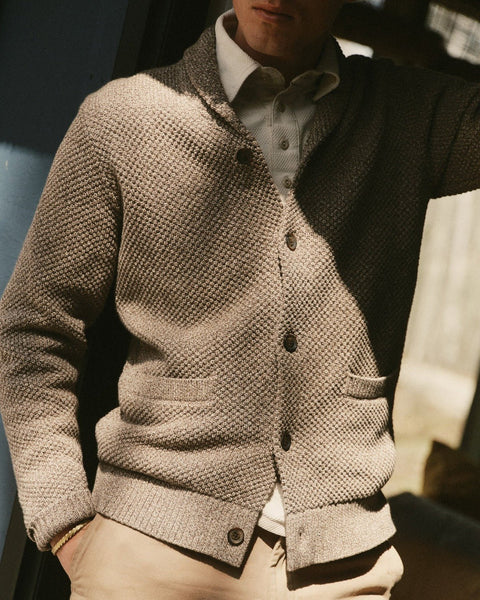 Taylor Stitch The Crawford Sweater - Coffee Twist - nineNORTH | Men's & Women's Clothing Boutique