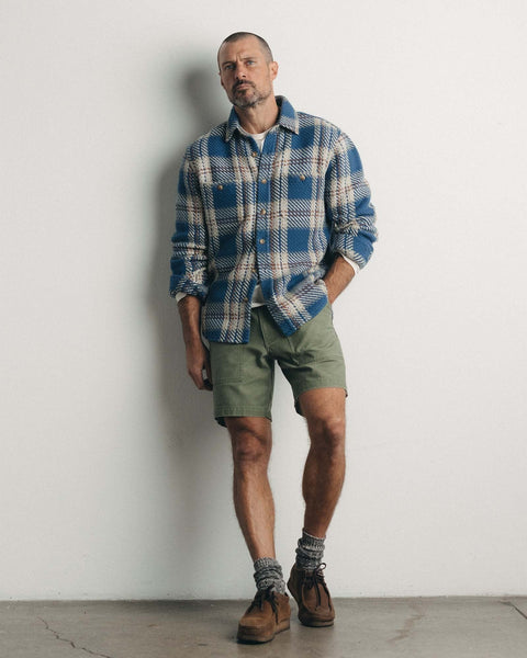 Taylor Stitch The Cutter Overshirt - Ocean Plaid - nineNORTH | Men's & Women's Clothing Boutique