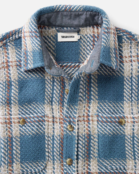 Taylor Stitch The Cutter Overshirt - Ocean Plaid - nineNORTH | Men's & Women's Clothing Boutique